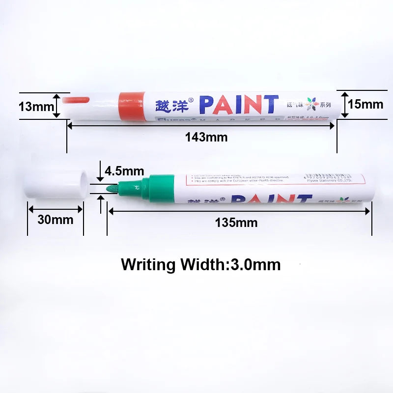 Tire Marker Pen Markers Custom Private Logo Car Tire Paint Marker Pen