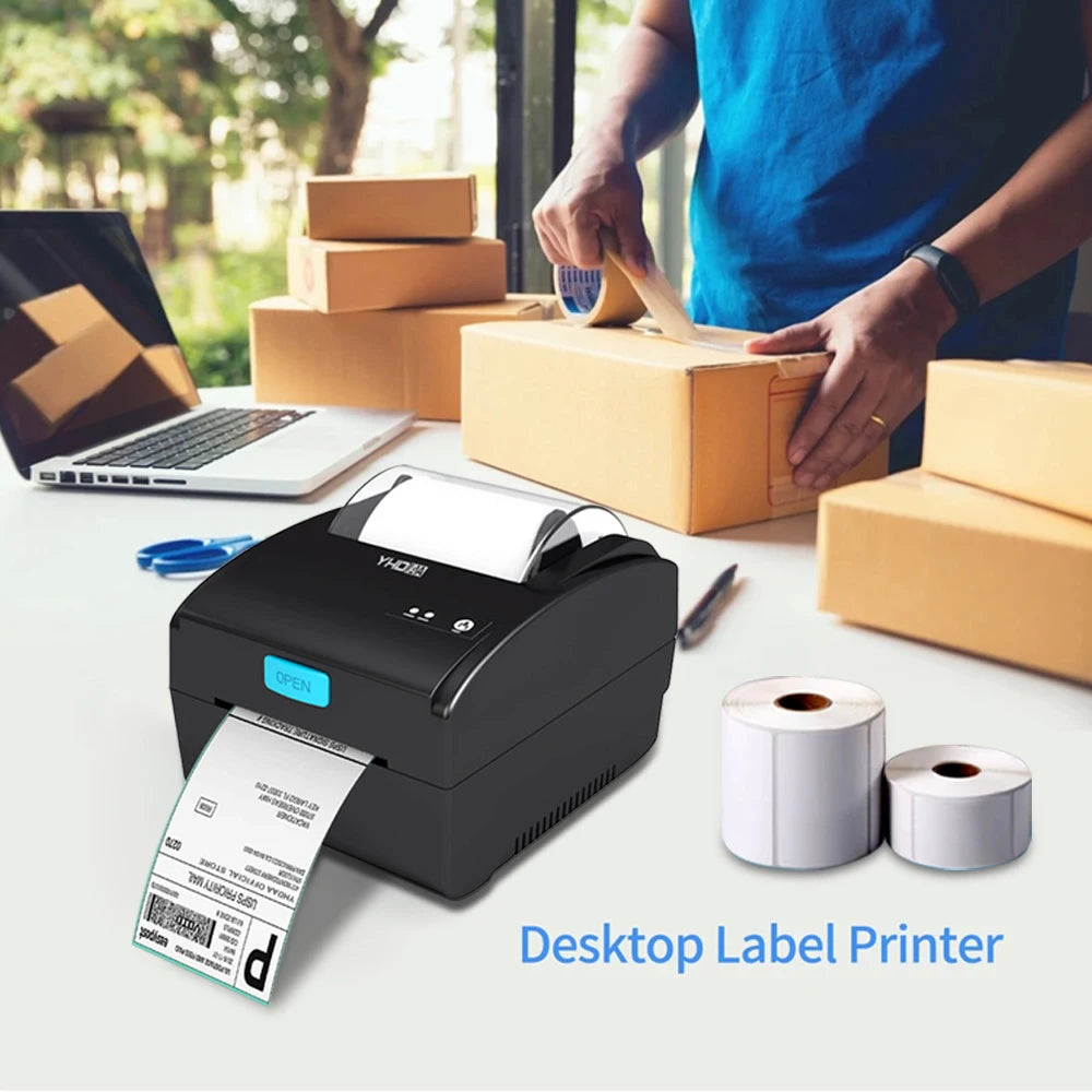 3 Inch Warehouse Use Barcode Printer Thermal Type 30mm 40mm 50mm 60mm 80mm Different Size Label Optional
