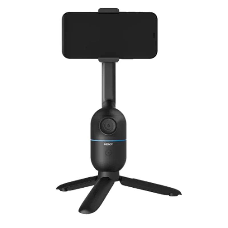 OBSBOT Me AI Powered Selfie Phone Holder Auto Tracking Quick Pick Smartphone Gimbal Webcam for Vlog Live Streaming Photo Video