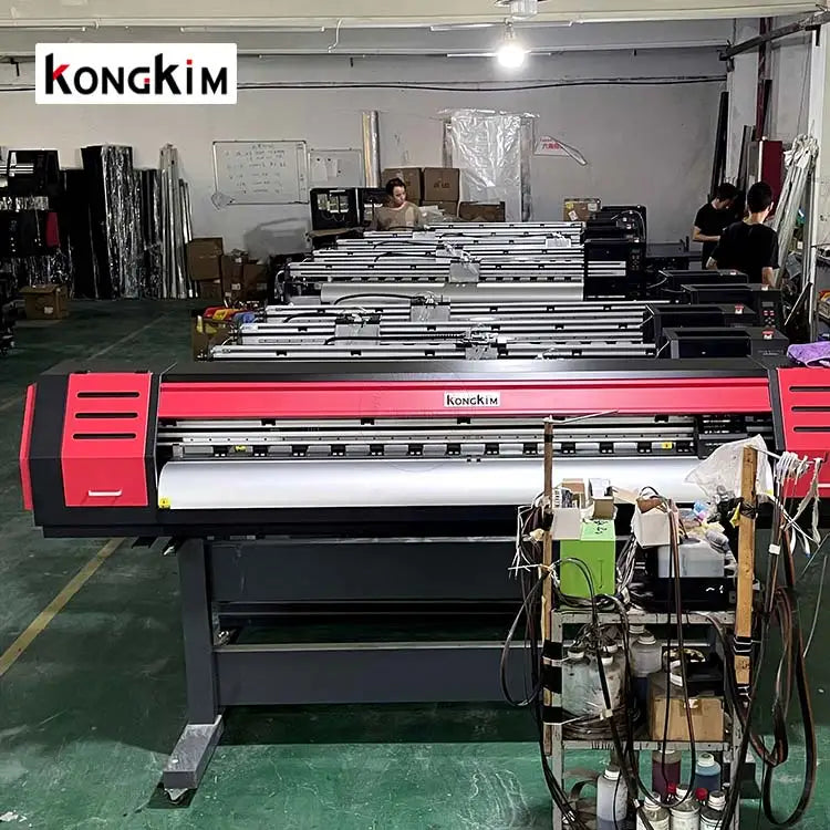 High Speed Large Wide Format Printer with Ep Son 6 I3200 4720 Head Digital Cotton Textile Fabric Printing Machine