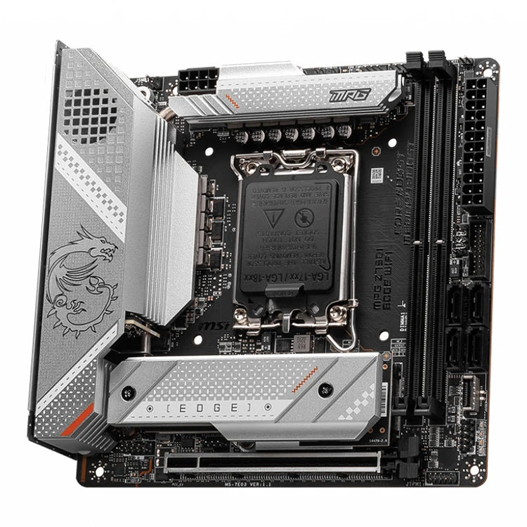 MSI MPG Z790I EDGE WIFI Used Gaming Motherboard Supports Socket LGA1700 for Intel 12th/13th Gen Desktop Processors