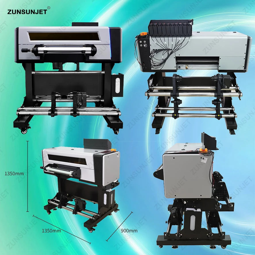 Digital 2-1 A2 Mini Uvdtf Uv Dtf Cup Wrap Cellphone case Transfers Sticker Printer Varnish Uv Dtf Printer 42cm