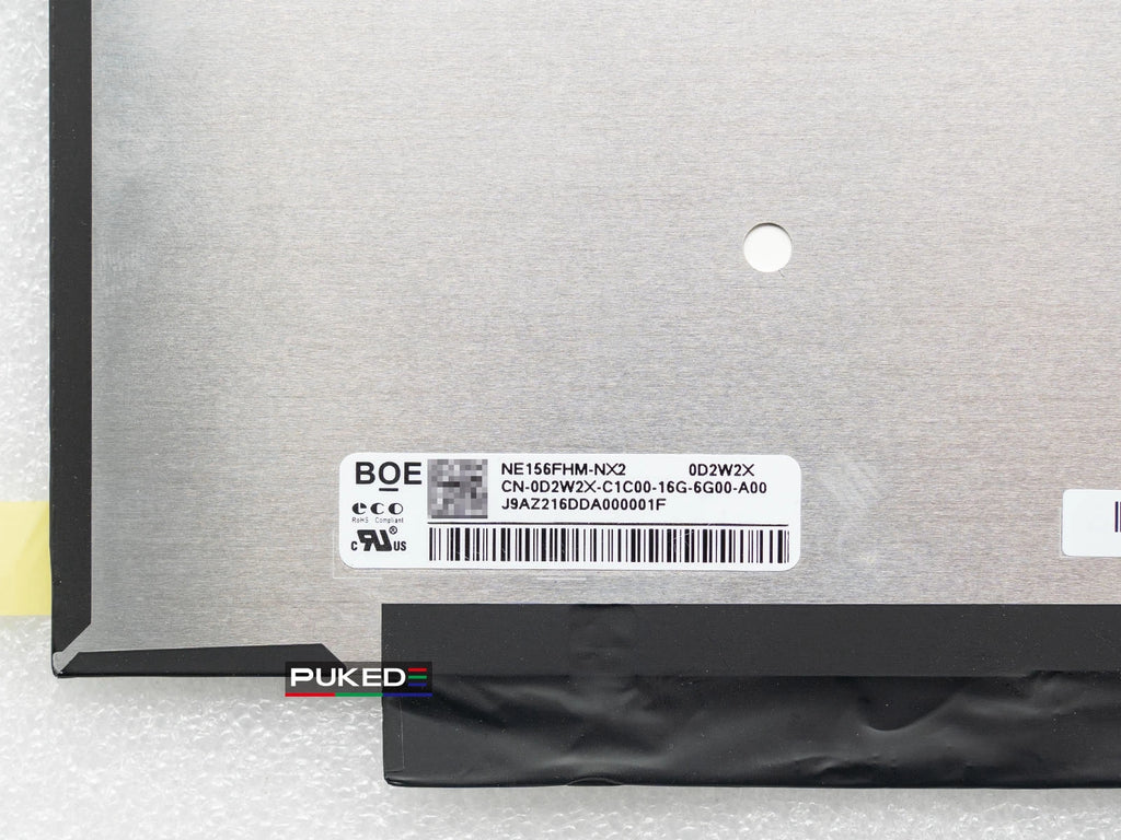 15.6''inch 120Hz IPS Laptop LCD Screen NE156FHM-NX2 for DELL G15 G5505 G5510 G5511 G5515 FHD 1920x1080 40pins EDP