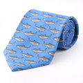Professional Novelty Tie Wholesale Fashion Creative Polyester Tie 10cm Wide Printed Widening Animal Theme Necktie