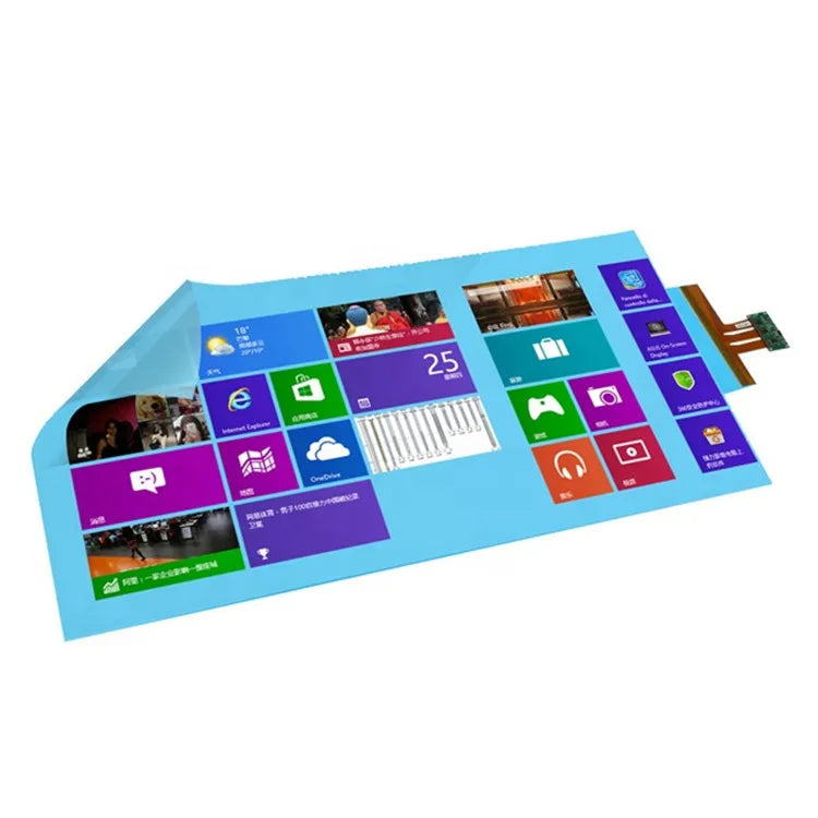 Holographic Transparent USB Touch Screen Film 10Points Touch 49inch Touch Foil