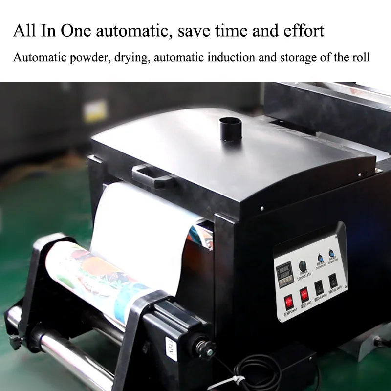 New Hot Sale QY A3 DTF Transfer Printer Automatic Shaking Powder Machine 30CM 1-Year Warranty CE Certified 4 Color CMYK Epson
