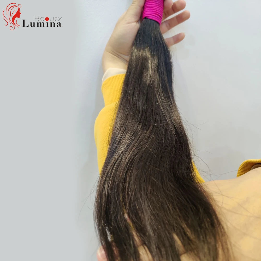 Malaysian Straight Hair Bundles 100% Remy Human Hair Extension Natural Color Bundles Straight Hair Weaves Can Buy 1 Piece 10-40