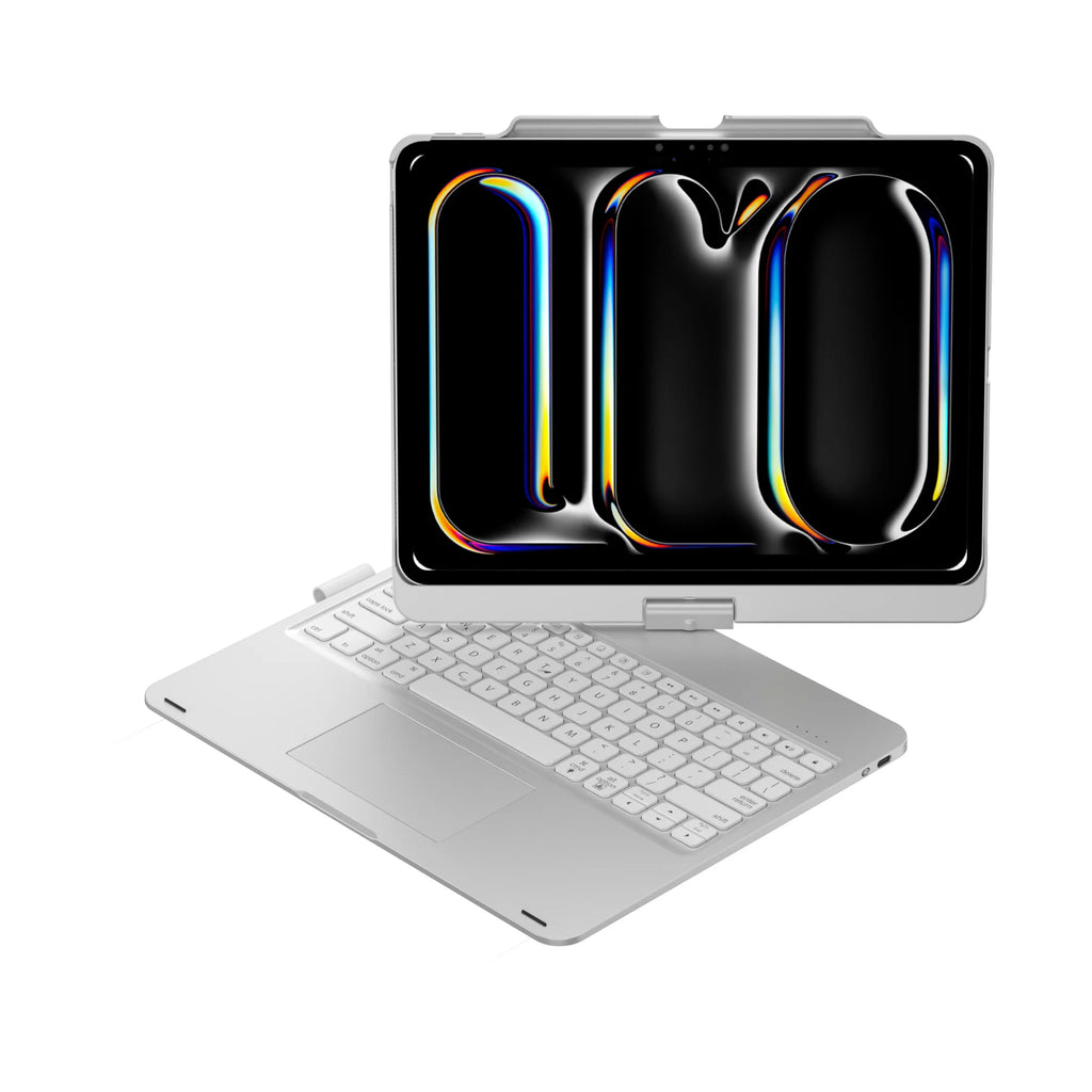 Good Quality Rotatable 12.9 Inch Smart Wireless Touchpad Keyboard Case for iPad Pro