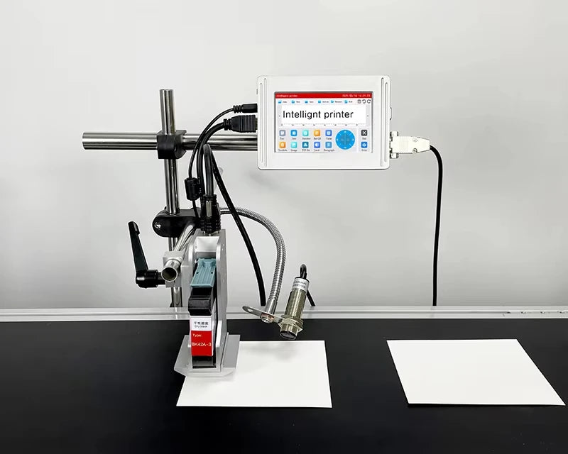 High Definition Multilingual Online Inkjet Printer Digital Label Logo Date Batch Number Tij Coding Inkjet Printing Machine