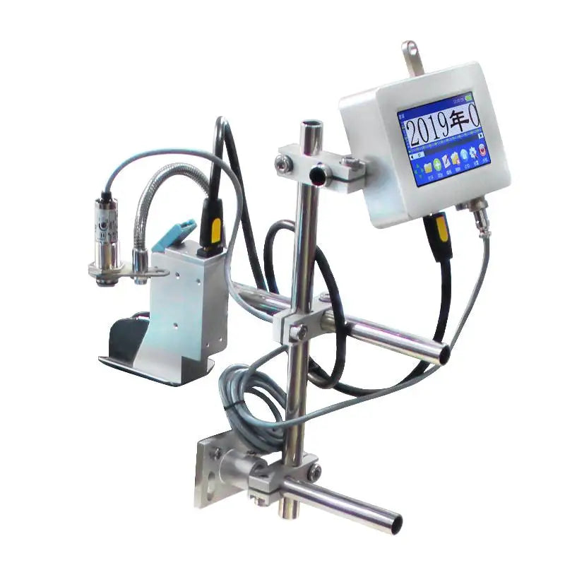 Tij Online Batch Code Printing Machine With Conveyor Date Lot Number Expiry Date Inkjet Printer