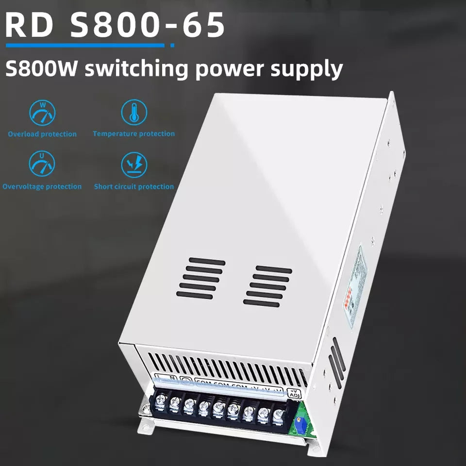 New Product 12.3A 800W High-quality 100-120/200-240V AC Switch Power Supply High Voltage Power Supply High Voltage Power Supply