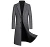 2024 Trench Coat High Quality Winter Mens Long Wool Overcoat Men Warm Thick Woolen Coat