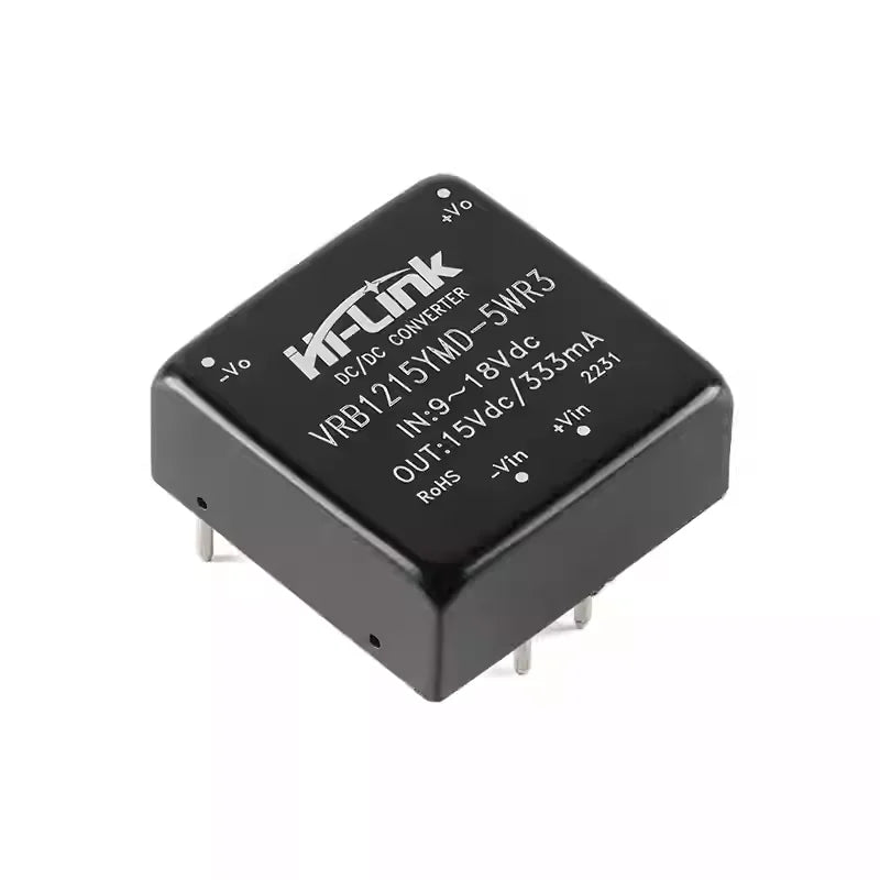 Official 10W DC-AC URB1D12YMD-10WR3 CCTV Step Supply Module 110V(40-160Vdc) 15V 666mA Isolated Switch Converter Single Output