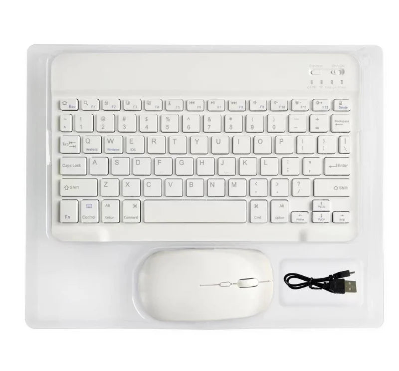 High Quality Wireless USB Keyboard and Mouse Combo Customizable Language for Tablet PC and Phone Split Style