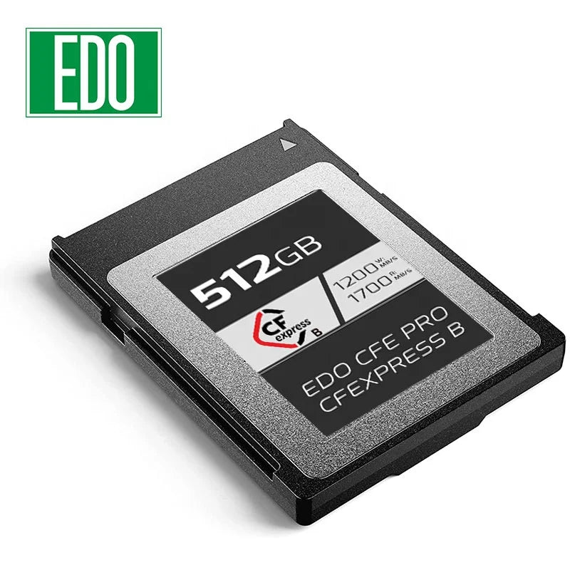 Full Capacity 512 GB CFexpress Type B Memory Card Built with Superb NANDs