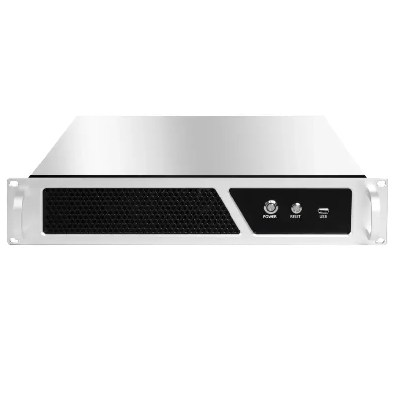 Factory Price Cost Effective 19 Inch Industrial 2u Rackmount Server Chassis Atx PC Case With 350mm Depth