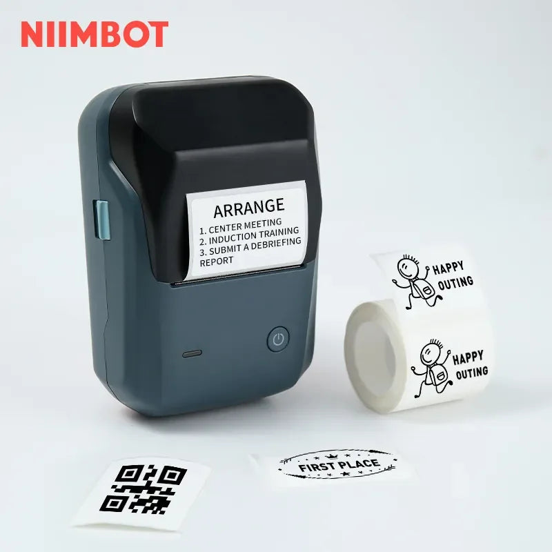 Wireless Pocket Portable Mini Thermal Label Printer Fast Printing Machine for Home Office Use