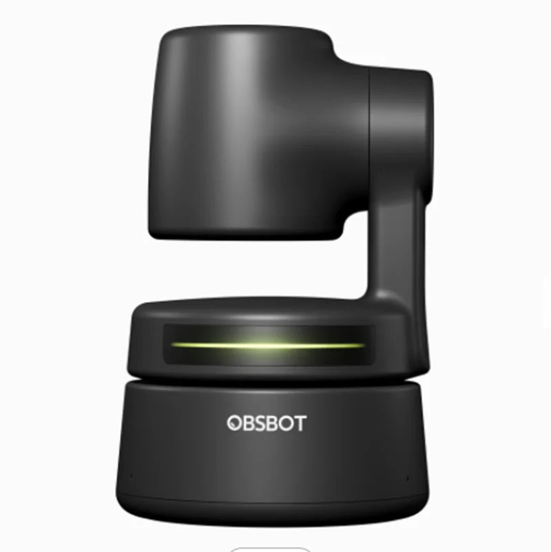 OBSBOT Tiny 4K AI-Tracking Auto-Framing Gesture Control Dual Omni-Directional Mic Recording PTZ Streaming Webcam