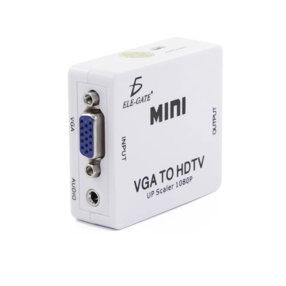 ELEGATE B621 Mini VGA to for 1080P TV Signal Adapter Converter (Made in Mexico)