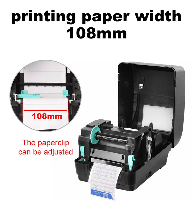 Best Seller A4 3 Inch for Label Printing Machine Roll Sticker Thermal Transfer Printer