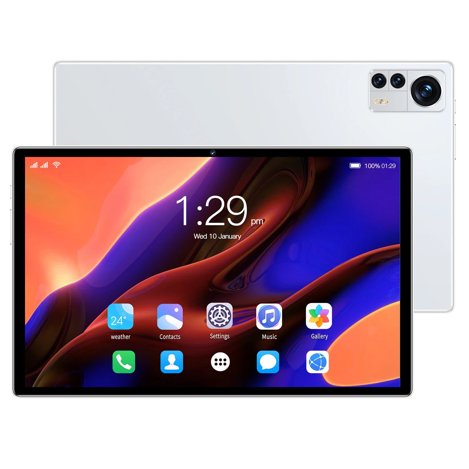 Smart 5+13MP Camera Android 10.1 Inch Dual Sim Educational Kids Tablet PC