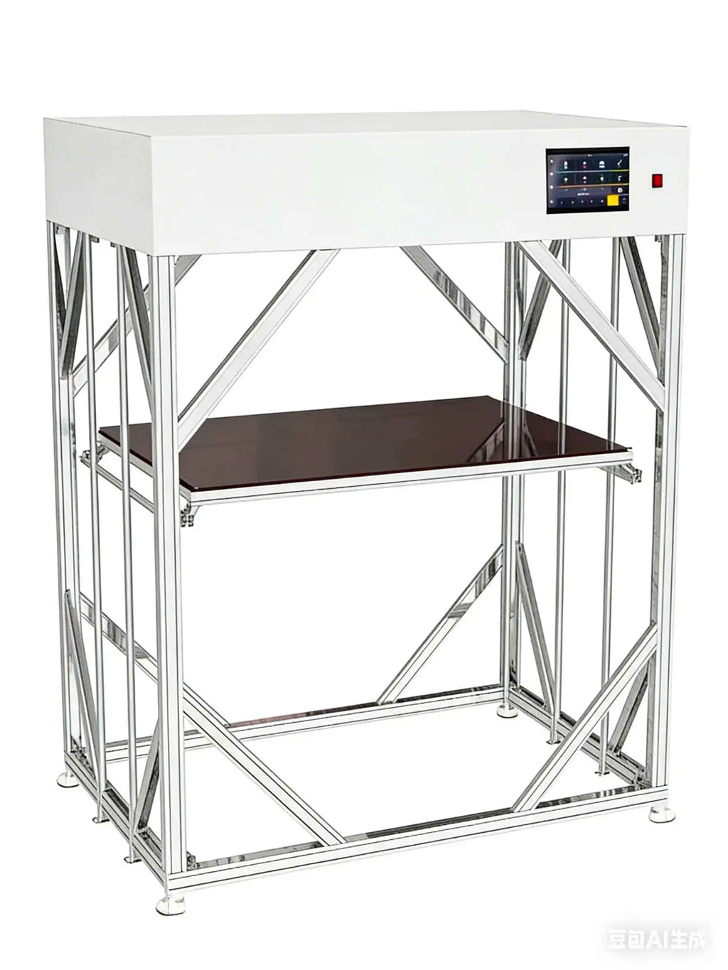 Fine Quality Industrial 3D Printer with Dual Extruder PLA Support Semi-Automatic FDM Machine