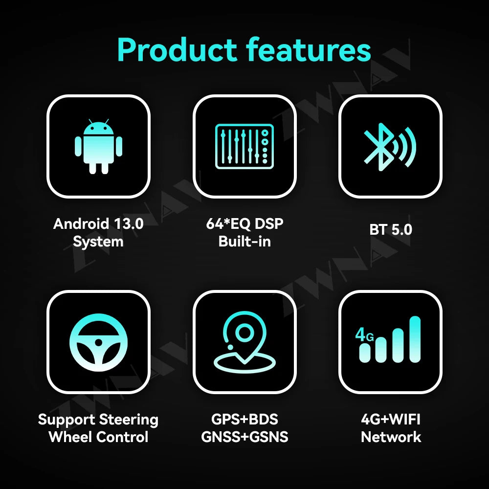 ZWNAV Digital Cluster Car Radio for Jeep Wrangler JL /Gladiator 2018-2024 Dashboard Instrument Speed Meter Screen Carplay 4*4