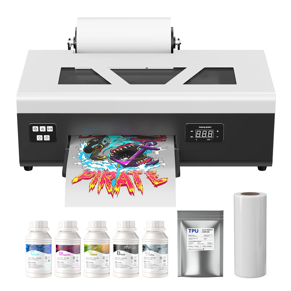 Factory Price A4 Dtf Printer Inkjet Printers Digital L800 for Direct to Film T-shirt Printing Machine