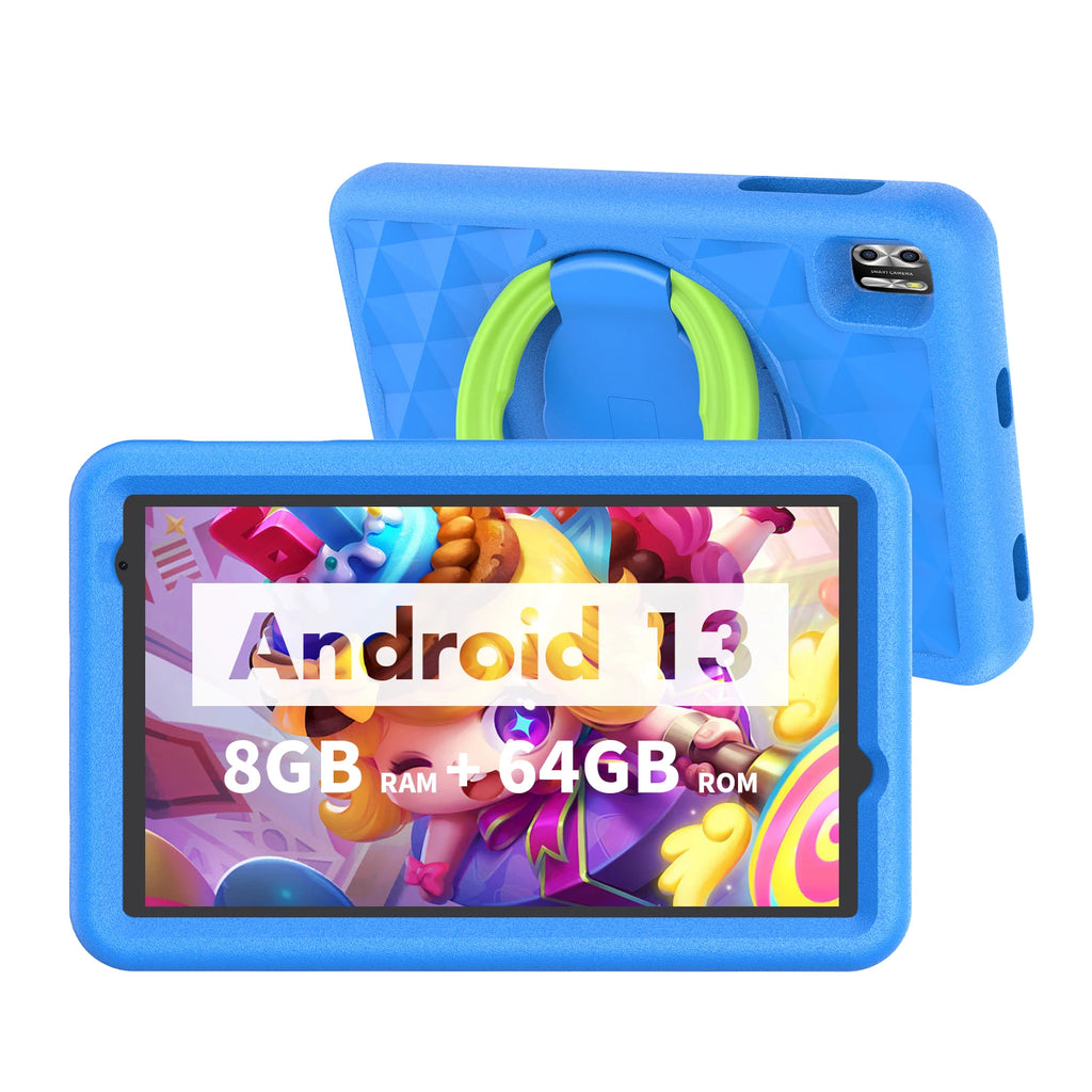 PRITOM Wholesale Bulk Custom  Kids Learning Tablet Android 8 Inch Kids Education Tablet for Children Learning Machine