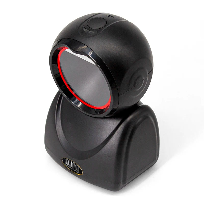 Hot ABS Plastic Barcode Desktop Scanner Supports 2D Scanning With Red LED Illumination for  Supermarkets Omnidirectional or bar