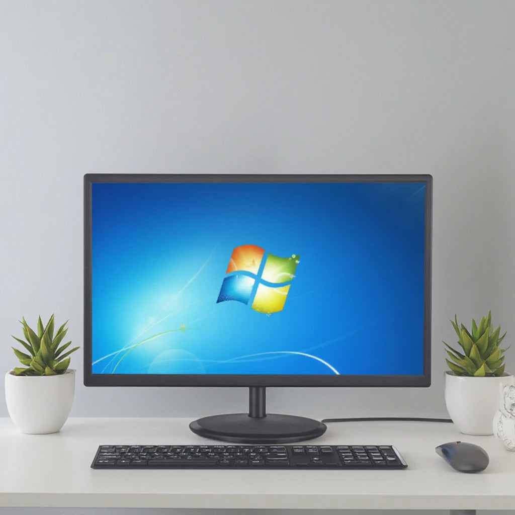 Wholesale OEM 24 Inch TN Full 1080P Desktop PC Computer VGA AV Output LED Remote Control 21.5 Lcd Monitor Home New DVI Speaker