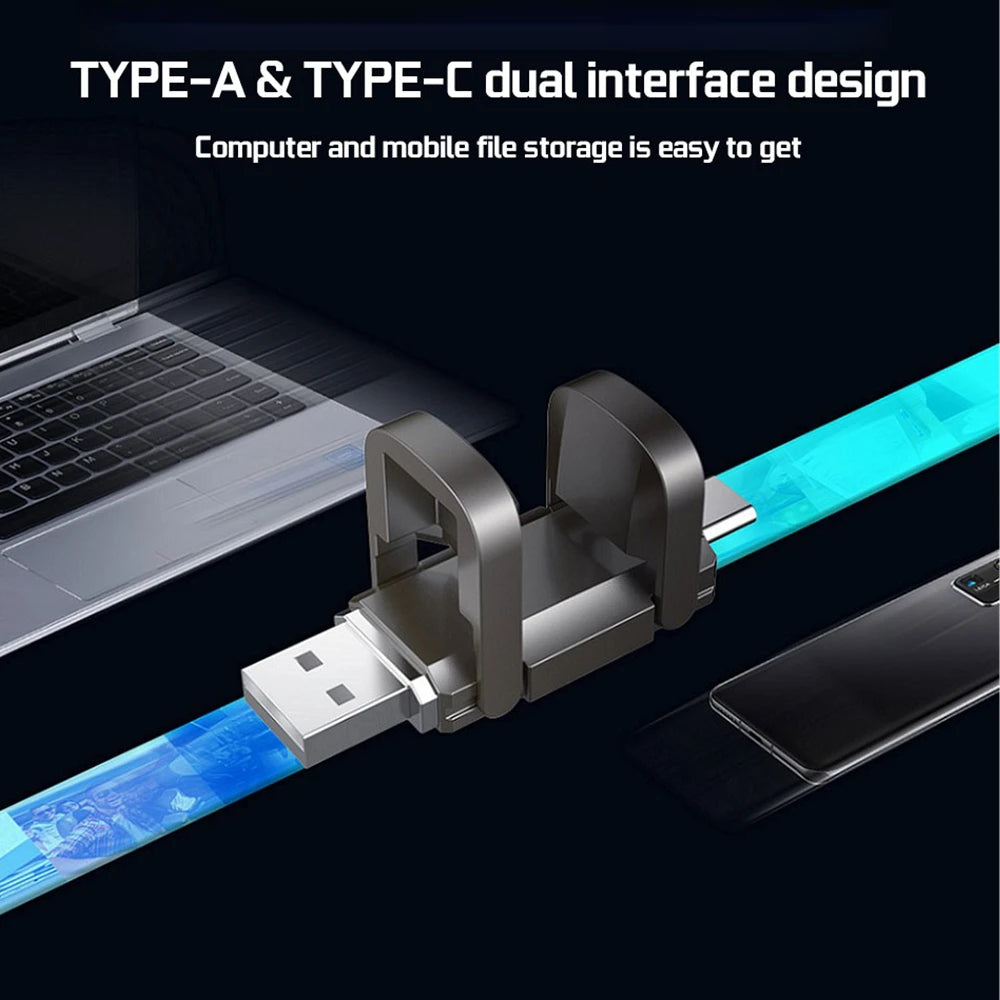 Dahua Original S809 512GB Metal USB Disk Pen Drive USB3.2 Gen2 128GB 256GB Pendrive 3D NAND Flashdrive with USB 3.0 Interface