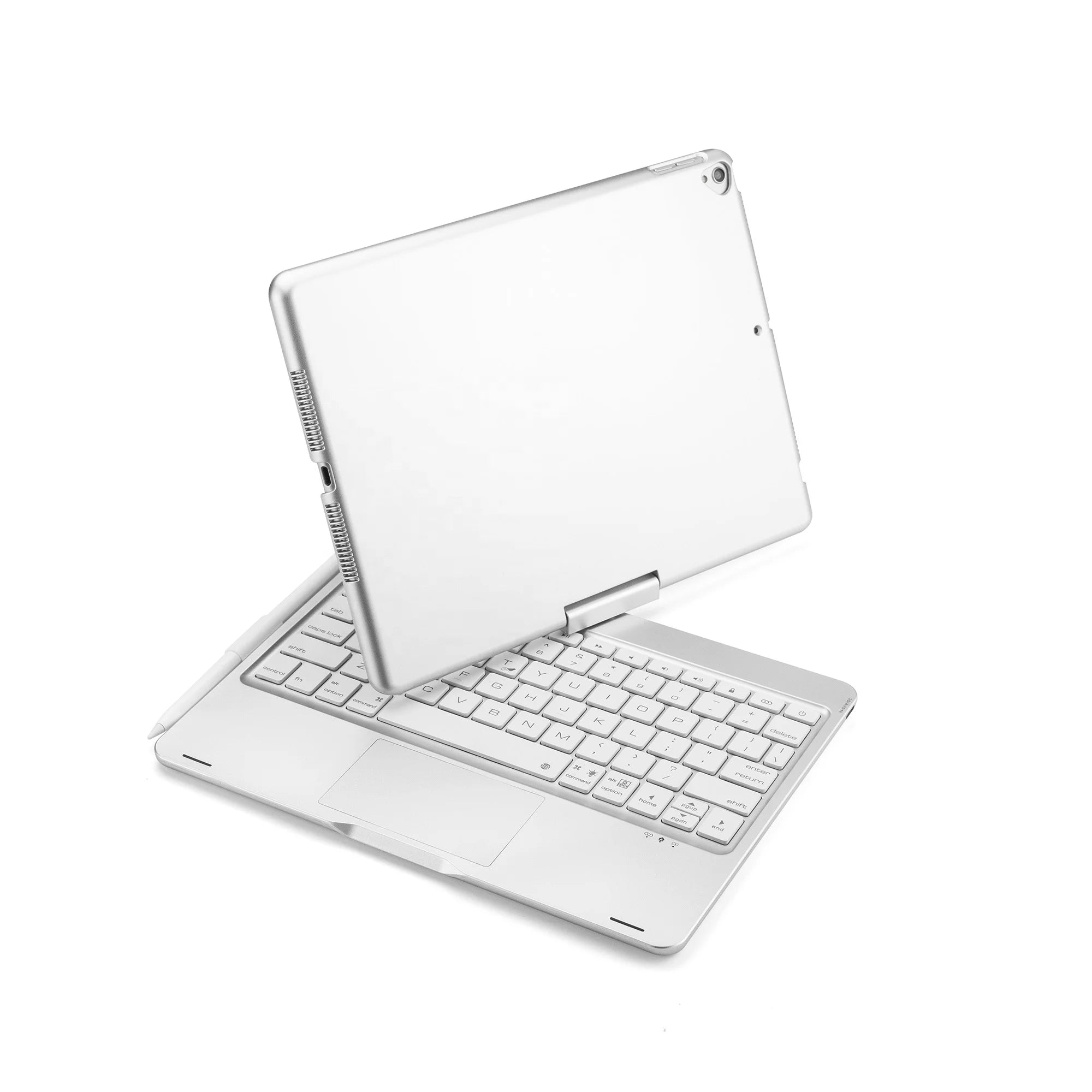 360 Degree Rotation Smart Touchpad Keyboard Backlit Keyboard Case for iPad 8th Generation
