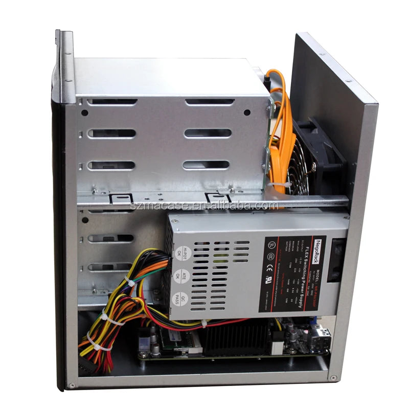 High Quality All-in-One Desktop Computer with *6 Bay HDD Nas Server Case for Data Storage J1900 CPU in Stock