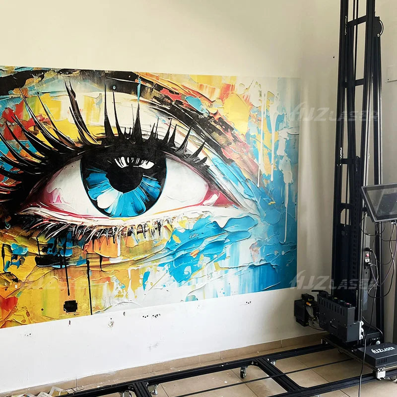 3D UV Floor and Wall All in One Printing Machine to Print on Both Wall and Floor 2 in 1 Printer