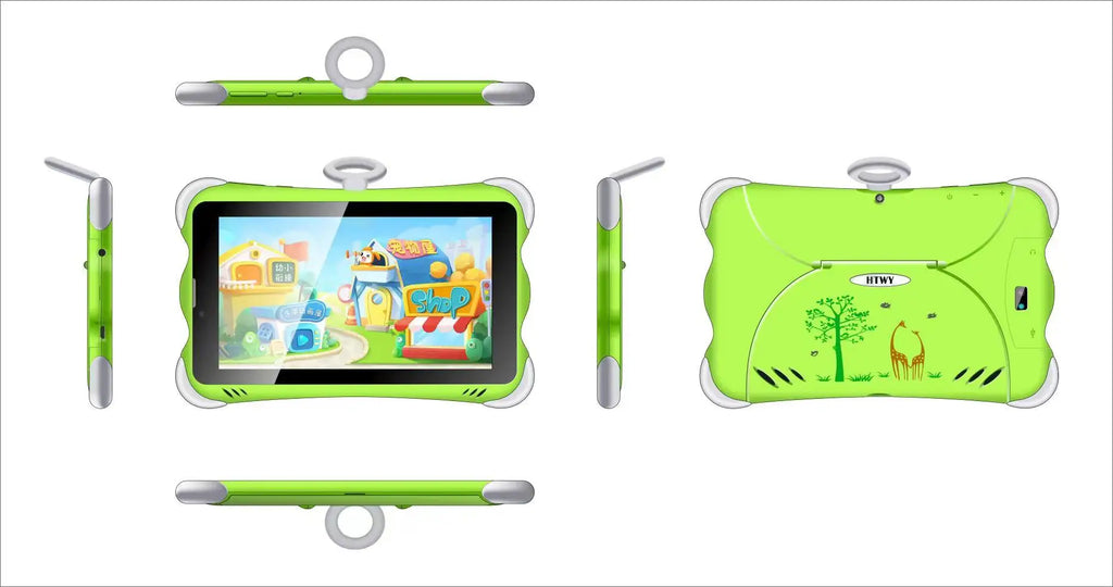 Export 7inch Kids Tablet Pc Android 2SIM 7 Inch 12+256G Android Tablet PC 3G Call +WiFi Children's Toy + Android Tablet