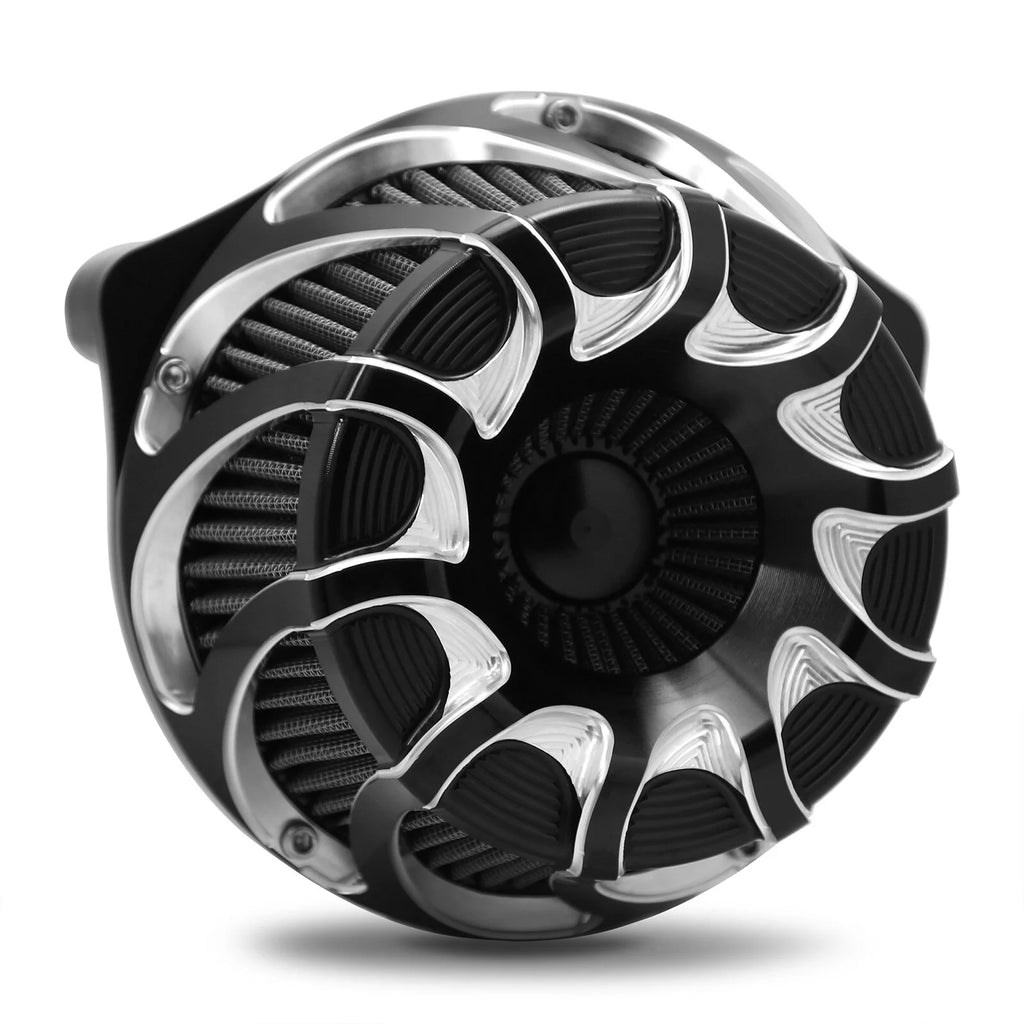 Black Drift Air Cleaner Kits for Harley 2008-2016 Flhr Road King Flhx Street Glide 2016-2017 Fls Softail Slim