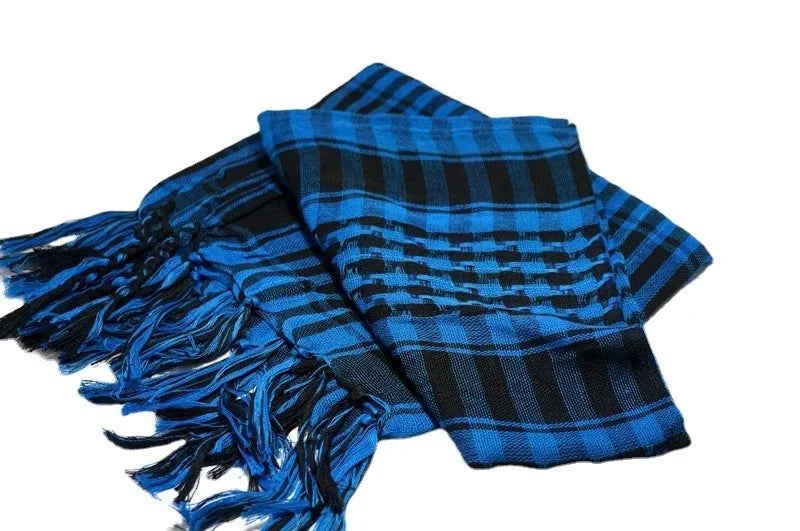 New Fashion Mens Lightweight Square Outdoor Shawl Arab Tactical Desert Shemagh KeffIyeh Arafat Scarf Fashion Hijab for Men 1mx1m