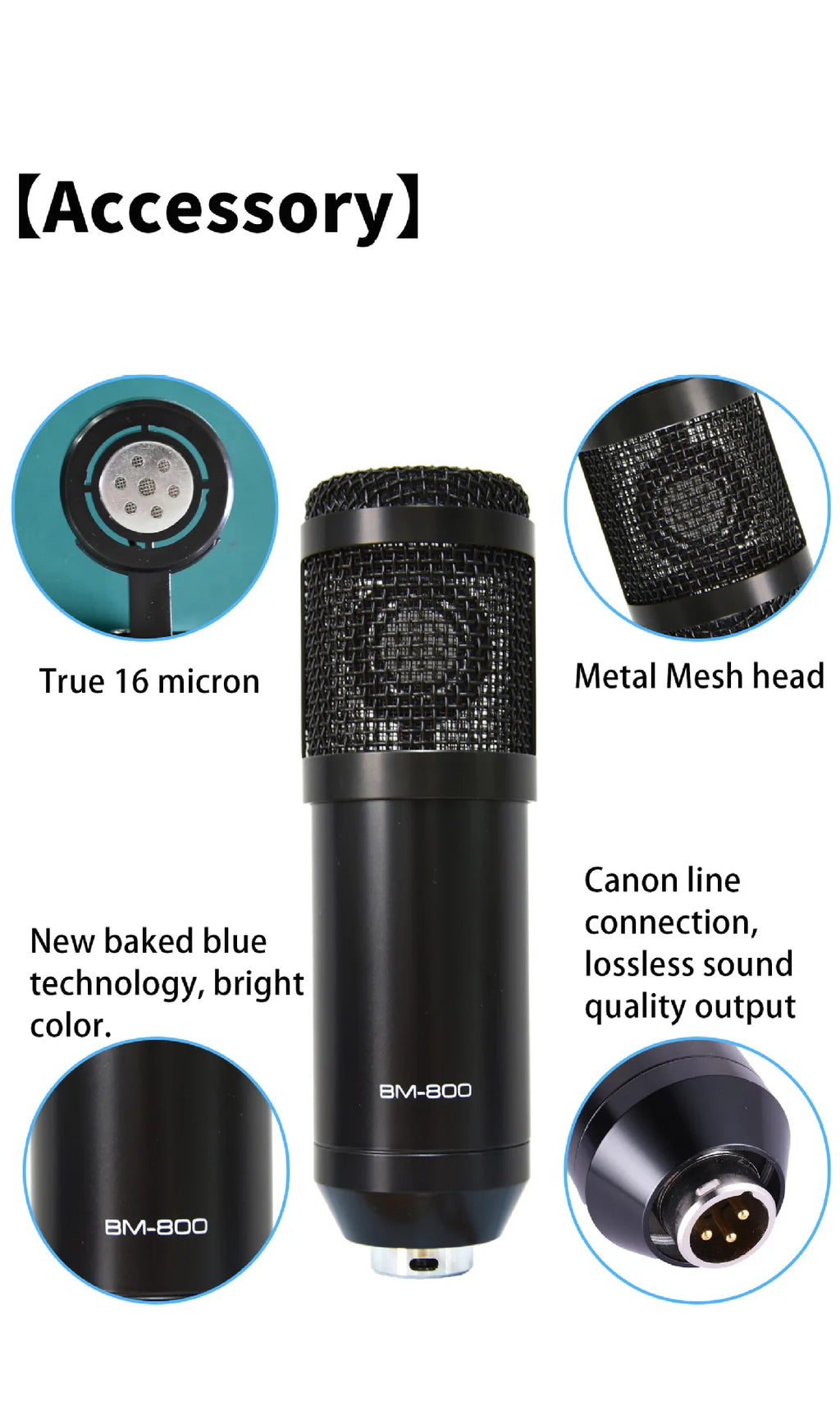 Black Color Box Usb Sound Card 12 Inputs Interface BM800 Microphone V9xpro Sound Card Set Noise Cancelling Stock Metal & Plastic