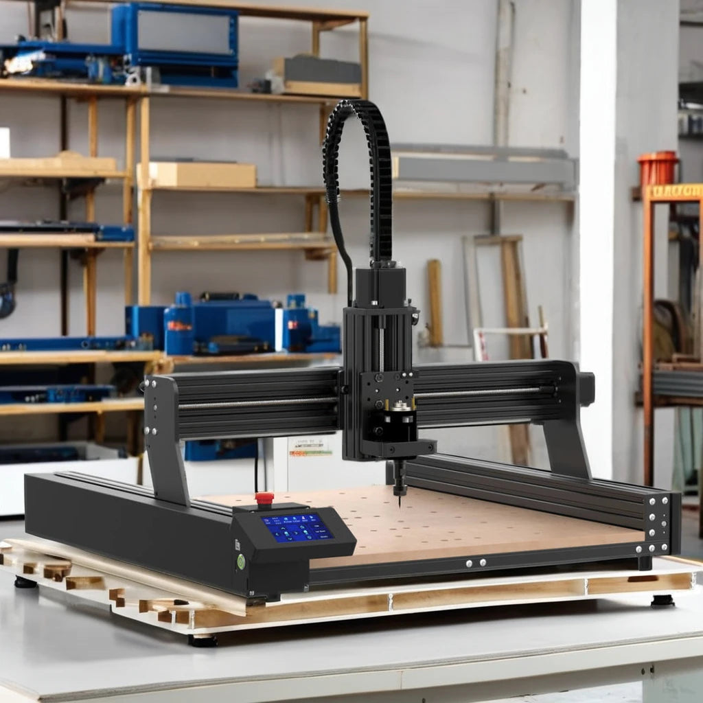 Twotrees High Precision 3D Automatic 460*460mm 3 Axis CNC Wood Router Used Machine Engraving Acrylic MDF Core Components Motor