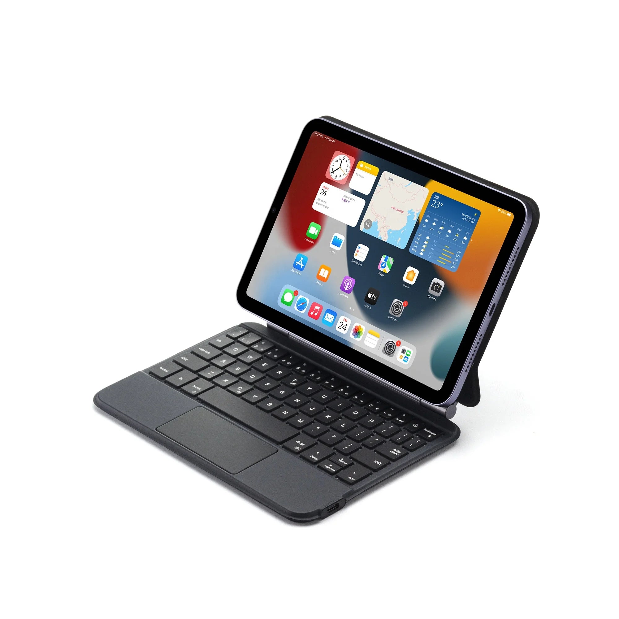 Magic 8.3 Inch Wireless Keyboard Trackpad Backlit Keyboard Case for iPad Mini 6 2021