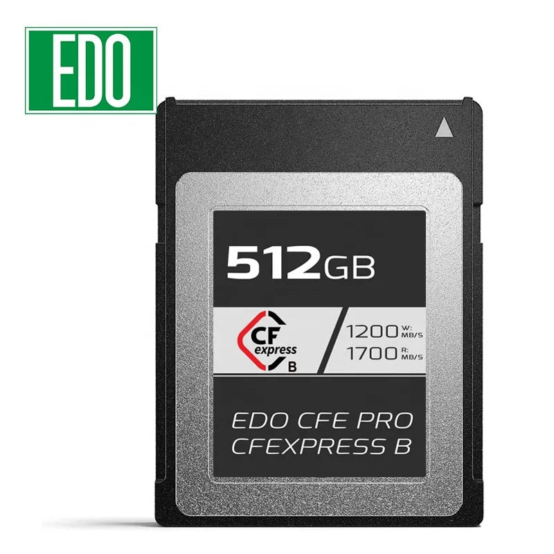 Full Capacity 512 GB CFexpress Type B Memory Card Built with Superb NANDs