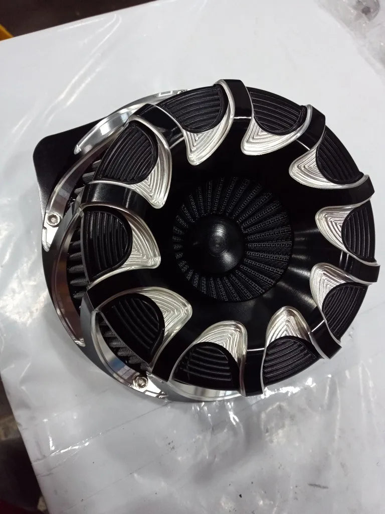 Black Drift Air Cleaner Kits for Harley 2008-2016 Flhr Road King Flhx Street Glide 2016-2017 Fls Softail Slim