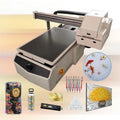 UV DTF Inkjet Flatbed Printer A3 60x90cm LED for PVC Retail Use Multifunctional Automatic 24-in-1