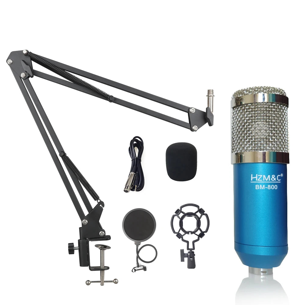 Foldable Voice Recording Usb Bm800 Professional Microphone Studio Condenser Microphones