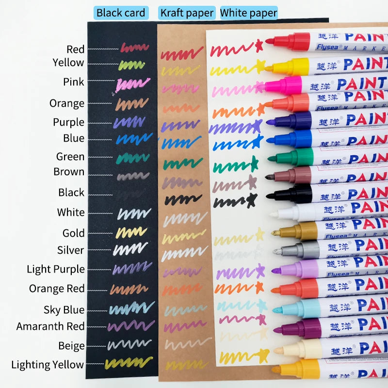 Tire Marker Pen Markers Custom Private Logo Car Tire Paint Marker Pen