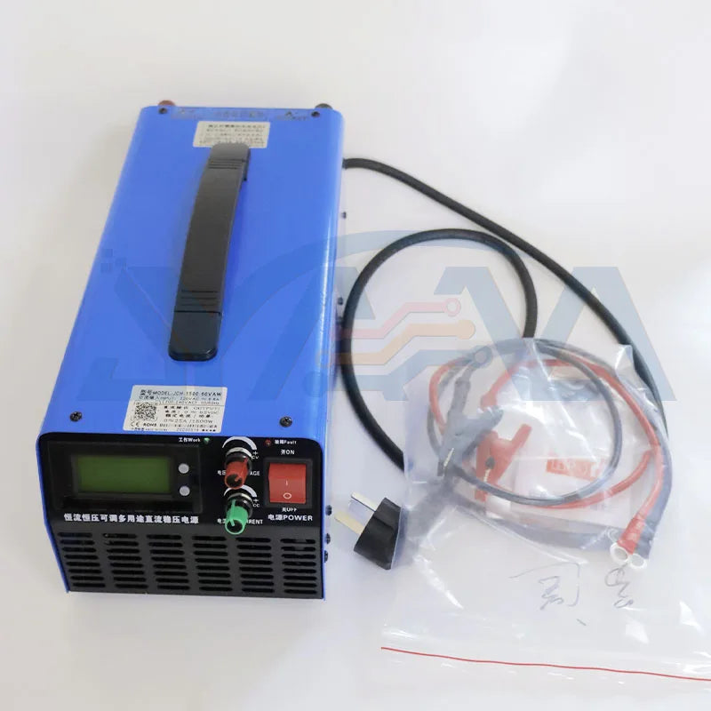 JYAAA Power Supply 1500W 12V 24V 48V 60V 72V 100V 120V 150V  100A 50A 40A 30A 20A 15A 7A Adjust Voltage and Current Charger