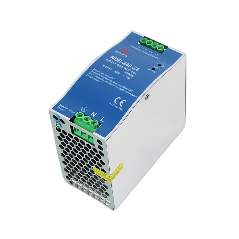 NDR Din Rail Series Power Supply NDR-240W Ultra-thin UPS Uninterruptible Switching Power Supply