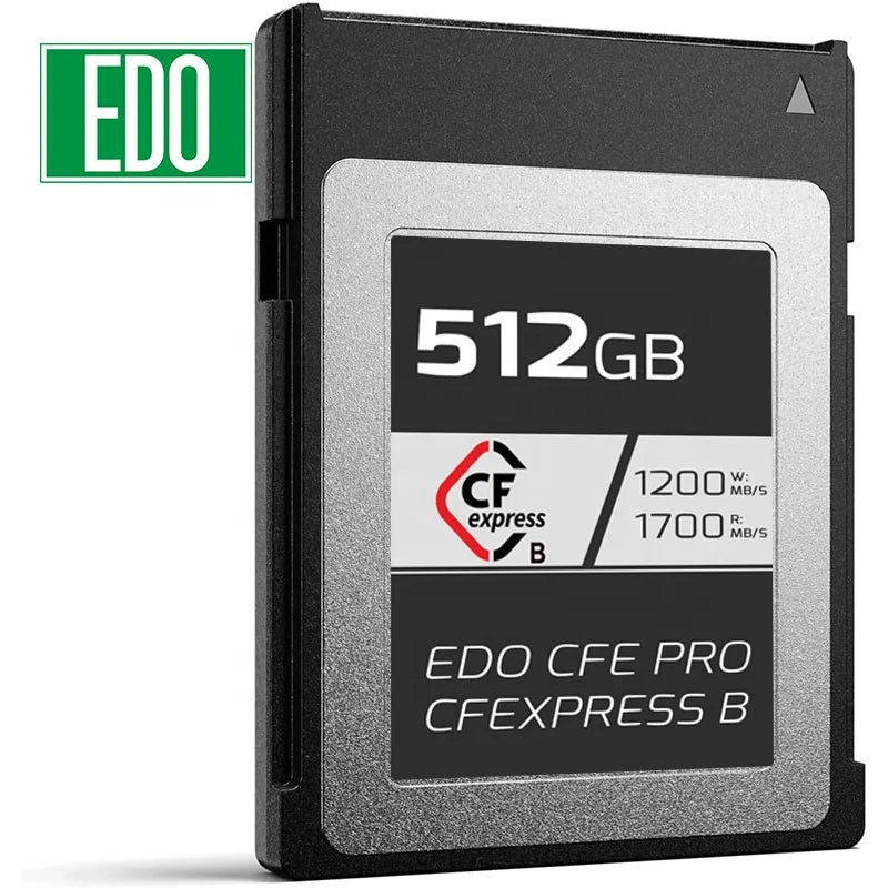 Full Capacity 512 GB CFexpress Type B Memory Card Built with Superb NANDs