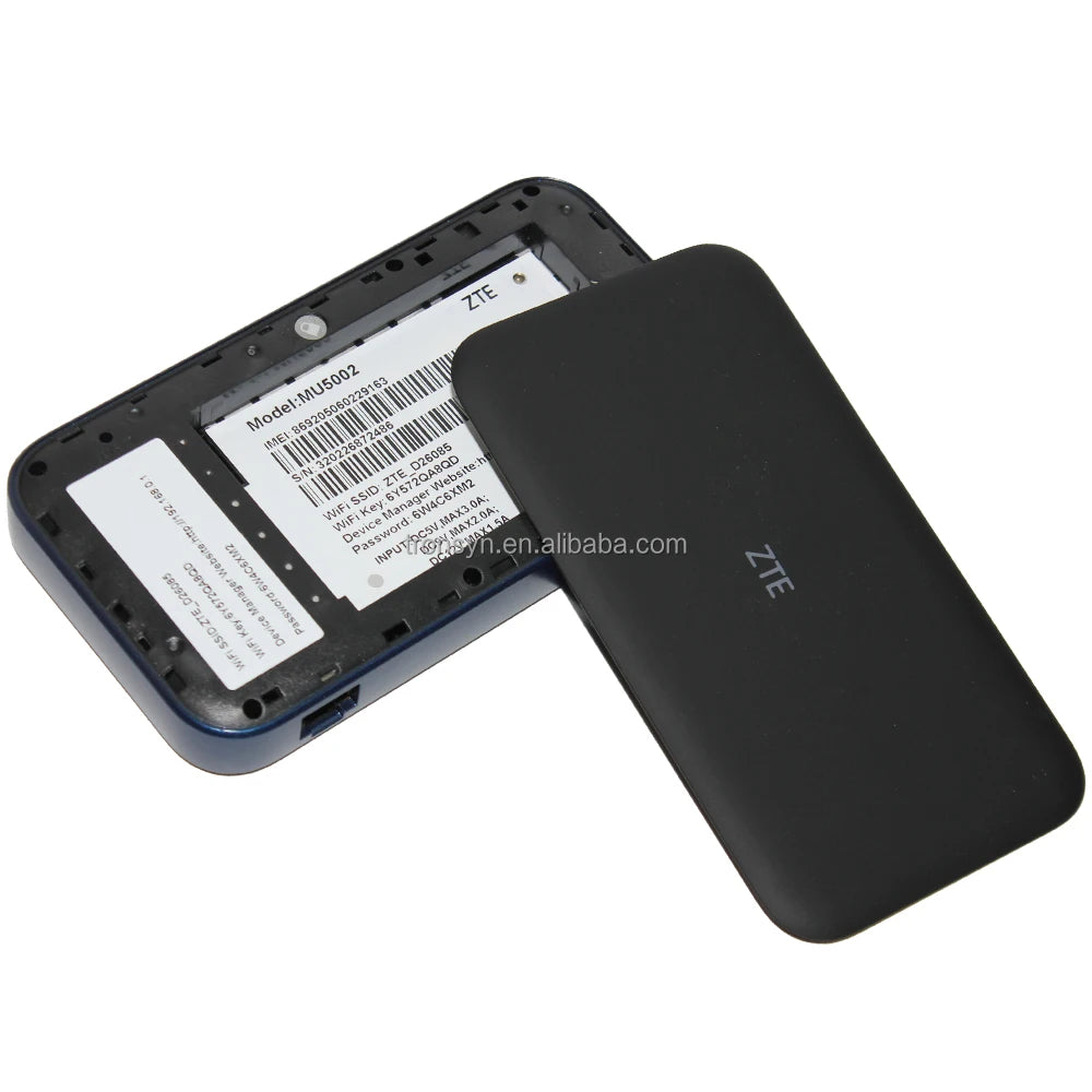 CAT22 2.1Gbps for ZTE 5G Mini MU5002 Router Portable WIFI 6 LTE Mobile Hotspot Sim Card Slot for SOHO Featuring 1000mbps Max LAN